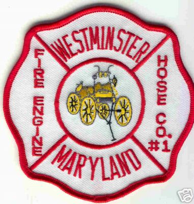 Westminster Fire Engine Hose Co #1
Thanks to Brent Kimberland for this scan.
Keywords: maryland company