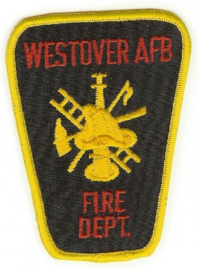 Westover AFB Fire Dept
Thanks to PaulsFirePatches.com for this scan.
Keywords: massachusetts air force base usaf department