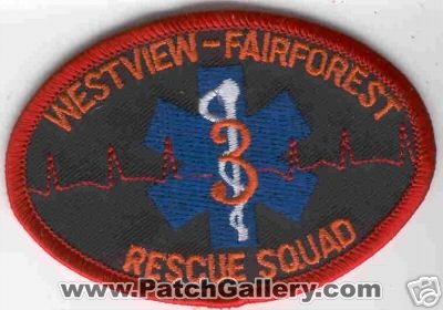 Westview Fairforest Rescue Squad
Thanks to Brent Kimberland for this scan.
Keywords: north carolina ems