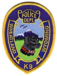 Wheatland Police Dept K-9 (Wyoming)
Thanks to BensPatchCollection.com for this scan.
Keywords: department k9