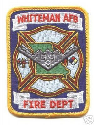 Whiteman AFB Fire Dept
Thanks to Jack Bol for this scan.
Keywords: missouri air force base usaf department