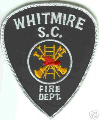 Whitmire Fire Dept
Thanks to Brent Kimberland for this scan.
Keywords: south carolina department