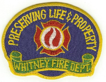 Whitney Fire Dept
Thanks to PaulsFirePatches.com for this scan.
Keywords: idaho department