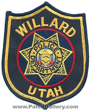 Willard Police Department (Utah)
Thanks to Alans-Stuff.com for this scan.
Keywords: dept.