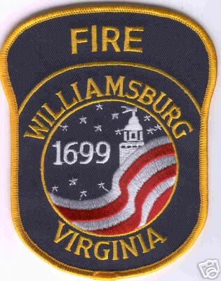 Williamsburg Fire
Thanks to Brent Kimberland for this scan.
Keywords: virginia