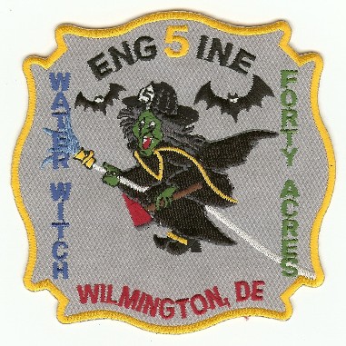 Wilmington Fire Engine 5
Thanks to PaulsFirePatches.com for this scan.
Keywords: delaware