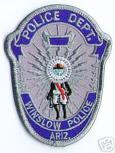Winslow Police Dept (Arizona)
Thanks to apdsgt for this scan.
Keywords: department