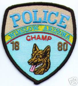 Winslow Police K-9 (Arizona)
Thanks to apdsgt for this scan.
Keywords: k9