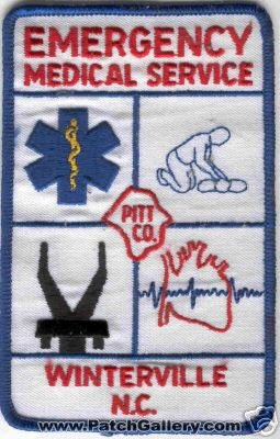 Winterville Emergency Medical Service
Thanks to Brent Kimberland for this scan.
County: Pitt
Keywords: north carolina ems