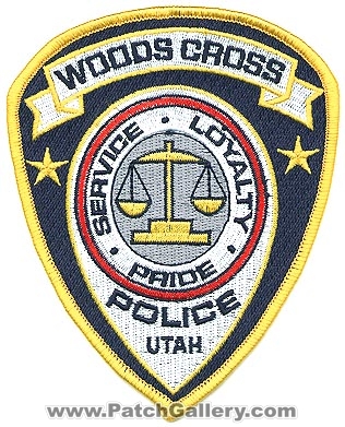 Woods Cross Police Department (Utah)
Thanks to Alans-Stuff.com for this scan.
Keywords: dept.