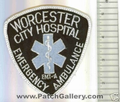 Worcester City Hospital Emergency Ambulance EMT-A (Massachusetts)
Thanks to Mark C Barilovich for this scan.
Keywords: ems
