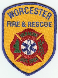 Worcester Fire & Rescue
Thanks to PaulsFirePatches.com for this scan.
Keywords: vermont