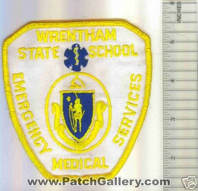 Wrentham State School Emergency Medical Services (Massachusetts)
Thanks to Mark C Barilovich for this scan.
Keywords: ems