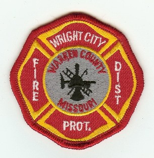 Wright City Fire Prot Dist
Thanks to PaulsFirePatches.com for this scan.
Keywords: missouri protection district warren county