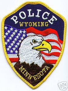 Wyoming Police (Minnesota)
Thanks to apdsgt for this scan.
