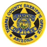 Yavapai County Sheriff's Office Detention Officer (Arizona)
Thanks to BensPatchCollection.com for this scan.
Keywords: sheriffs
