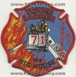Yonkers Fire Tower Ladder 71 (New York)
Thanks to Mark Hetzel Sr. for this scan.
Keywords: n.y.