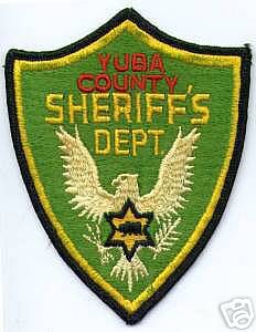 Yuba County Sheriff's Dept (California)
Thanks to apdsgt for this scan.
Keywords: sheriffs department