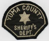 Yuma County Sheriff's Dept (Arizona)
Thanks to BensPatchCollection.com for this scan.
Keywords: sheriffs department