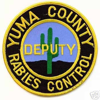 Yuma County Sheriff Deputy Rabies Control (Arizona)
Thanks to apdsgt for this scan.
