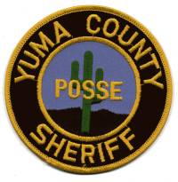 Yuma County Sheriff Posse (Arizona)
Thanks to BensPatchCollection.com for this scan.
