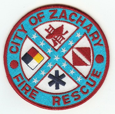 Zachary Fire Rescue
Thanks to PaulsFirePatches.com for this scan.
Keywords: louisiana city of
