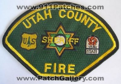 Utah County Sheriff's Department Fire (Utah)
Thanks to Alans-Stuff.com for this scan.
Keywords: sheriffs dept. usfs forestry