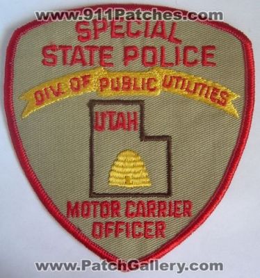 Utah Special State Police Motor Carrier Officer (Utah)
Thanks to Alans-Stuff.com for this scan.
Keywords: div. division of public utilities