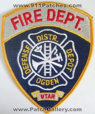 Ogden Defense District Depot Fire Department (Utah)
Thanks to Alans-Stuff.com for this scan.
Keywords: distr. dept.