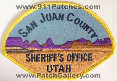 San Juan County Sheriff's Office (Utah)
Thanks to Alans-Stuff.com for this scan.
Keywords: sheriffs department dept.