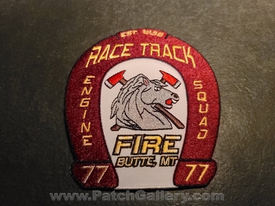 Butte Fire Department Station 77 Patch (Montana)
Thanks to Jeremiah Herderich for the picture.
Keywords: dept. engine squad company co. race track mt est. 1939