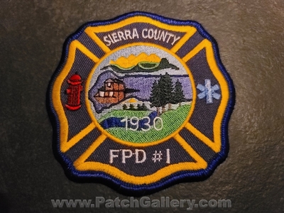 Sierra County Fire Protection District 1 Patch (California)
Thanks to Jeremiah Herderich for the picture.
Keywords: co. fpd dist. number no. #1 department dept. 1930