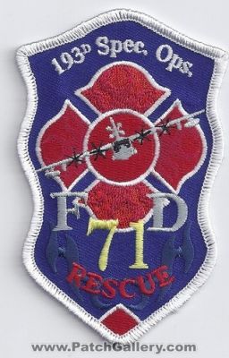 193rd Special Operations Fire Department Rescue 71 (Pennsylvania)
Thanks to Paul Howard for this scan.
Keywords: 193d spec. ops. fd dept.