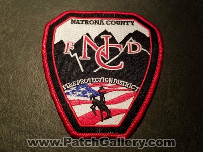 Natrona County Fire Protection District Patch (Wyoming)
Thanks to Jeremiah Herderich for the picture.
Keywords: co. prot. dist. department dept. fd