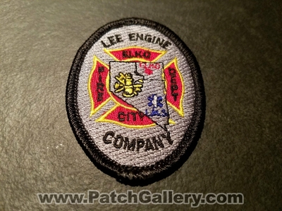 Elko City Fire Department Lee Engine Company Patch (Nevada)
Thanks to Jeremiah Herderich for the picture.
Keywords: dept. co.