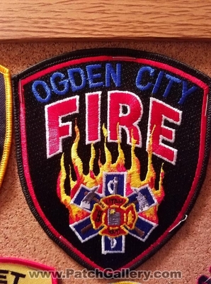 Ogden City Fire Department Patch (Utah)
Thanks to Jeremiah Herderich for the picture.
Keywords: dept.