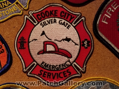Cooke City Silver Gate Emergency Services Patch (Montana)
Thanks to Jeremiah Herderich for the picture.
Keywords: fire department dept.