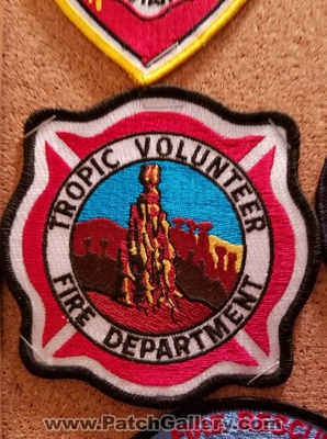 Tropic Volunteer Fire Department Patch (Utah)
Thanks to Jeremiah Herderich for the picture.
Keywords: vol. dept.