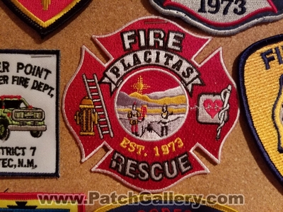 Placitas Fire Rescue Department Patch (New Mexico)
Thanks to Jeremiah Herderich for the picture.
Keywords: dept. est. 1973