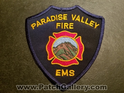 Paradise Valley Fire EMS Department Patch (Nevada)
Thanks to Jeremiah Herderich for the picture.
Keywords: dept.