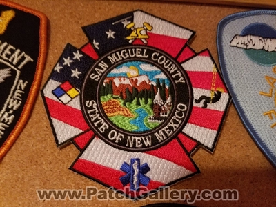 San Miguel County Fire Department Patch (New Mexico)
Thanks to Jeremiah Herderich for the picture.
Keywords: co. dept.