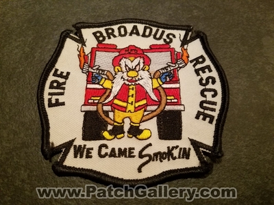Broadus Fire Rescue Department Patch (Montana)
Thanks to Jeremiah Herderich for the picture.
Keywords: dept. we came smokin