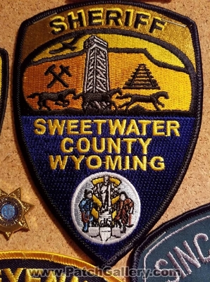 Sweetwater County Sheriffs Office Patch (Wyoming)
Thanks to Jeremiah Herderich for the picture.
Keywords: co. department dept.