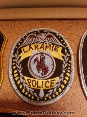 Laramie Police Department Patch (Wyoming)
Thanks to Jeremiah Herderich for the picture.
Keywords: dept.