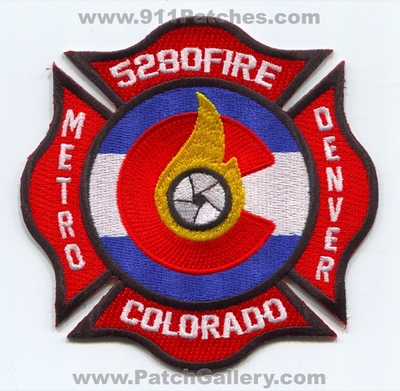 5280Fire.com Metro Denver Fire Photographers Patch (Colorado)
[b]Scan From: Our Collection[/b]
[b]Patch Made By: 911Patches.com[/b]

