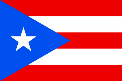 1 Puerto Rico Flag
