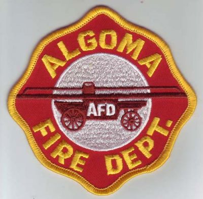 Algoma Fire Dept (Mississippi)
Thanks to Dave Slade for this scan.
Keywords: department afd