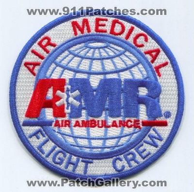 American Medical Response AMR Air Ambulance Air Medical Flight Crew Patch (Colorado)
[b]Scan From: Our Collection[/b]
Keywords: ems airplane