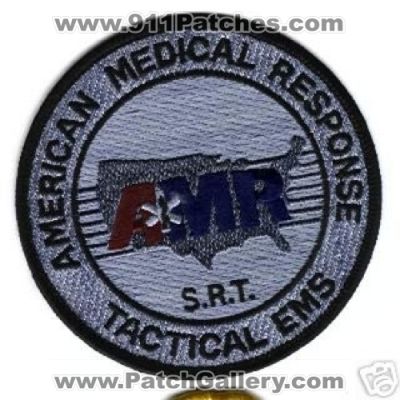 American Medical Response Tactical EMS SRT
Thanks to Mark Stampfl for this scan.
Keywords: amr s.r.t.