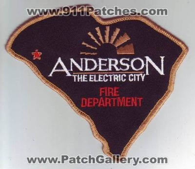 Anderson Fire Department (South Carolina)
Thanks to Dave Slade for this scan.
Keywords: dept.